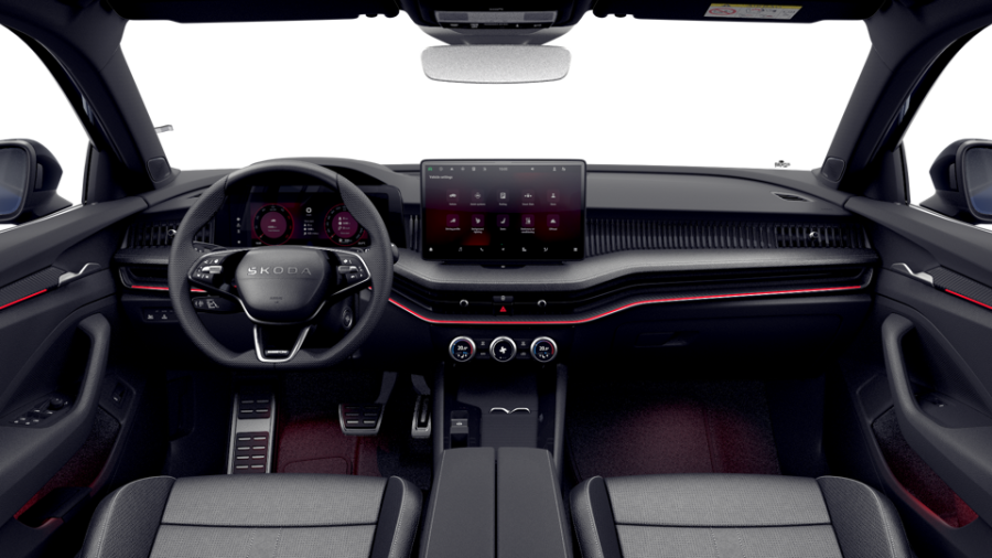 Škoda Superb, 2,0 TDI 142 kW 7° automatická DSG 4x4, barva modrá