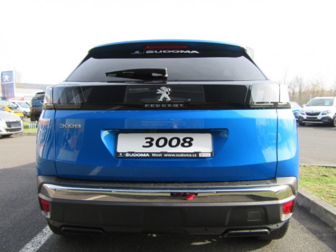 Peugeot 3008, ALLURE P. 1.2 PT servis zdarma, barva modrá