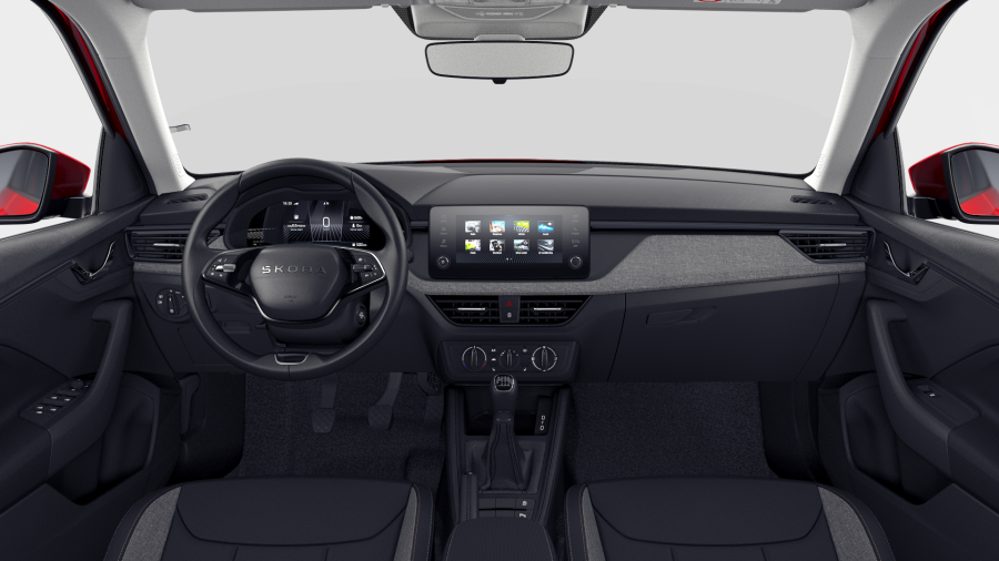 Škoda Kamiq, 1,0 TSI 85 kW 6° manuální, barva červená