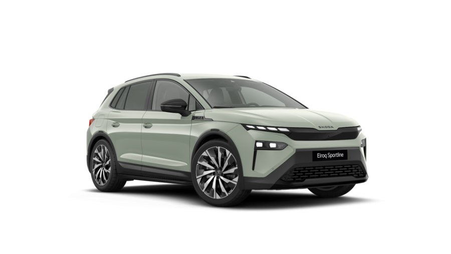 Škoda Elroq, 82 kWh 1° převodovka, barva zelená
