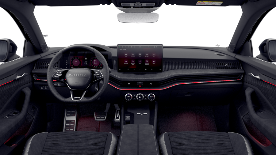 Škoda Superb, 2,0 TDI 142 kW 7° automatická DSG 4x4, barva černá