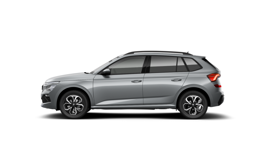 Škoda Kamiq, 1,5 TSI 110 kW 6° manuální, barva stříbrná