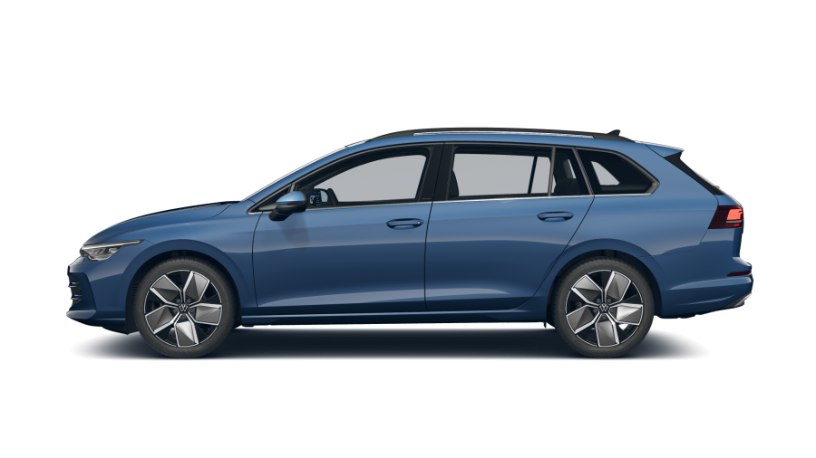 Volkswagen Golf Variant, Golf Variant Style 1,5 eTSI 7DSG mHEV, barva modrá