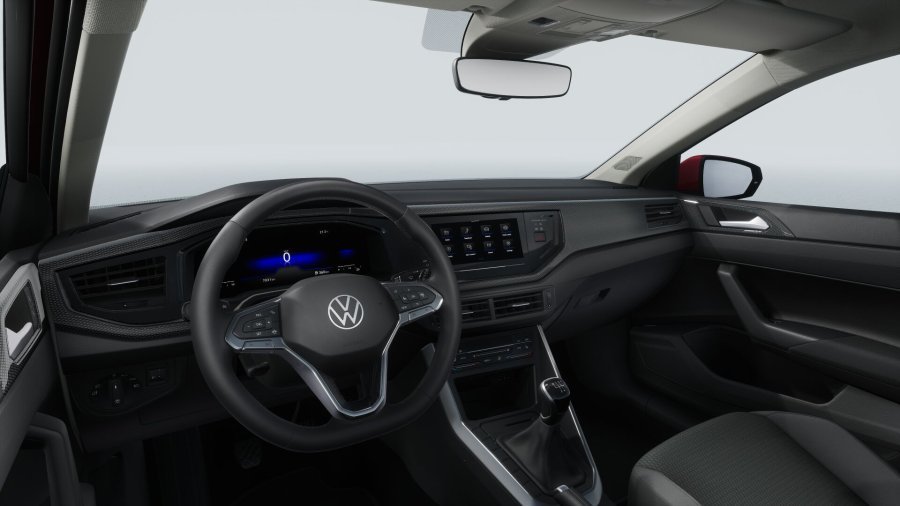 Volkswagen Polo, Polo Life 1,0 TSI 5G, barva červená