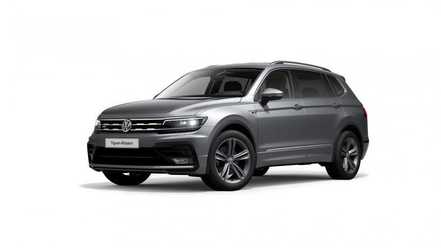 Volkswagen Tiguan Allspace, Allspace Highline 2,0 TDI 4M 7DSG, barva stříbrná