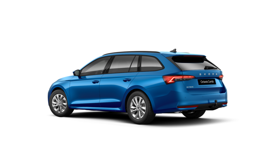 Škoda Octavia, 1,5 TSI m-HEV 110 kW 7° automatická DSG, barva modrá