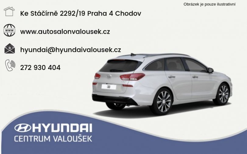 Hyundai i30, 1,0 T-GDI 88 kW (95 NAT) 6 st. man, barva bílá