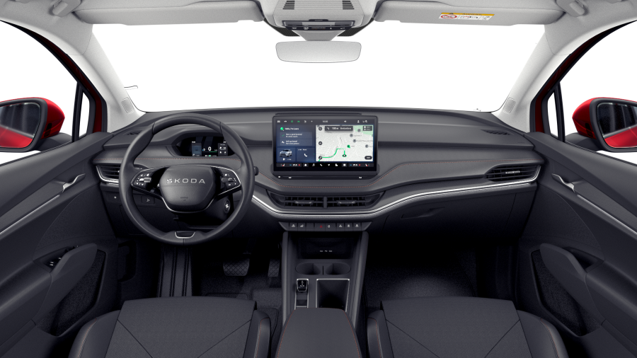 Škoda Elroq, 82 kWh 1° převodovka, barva červená
