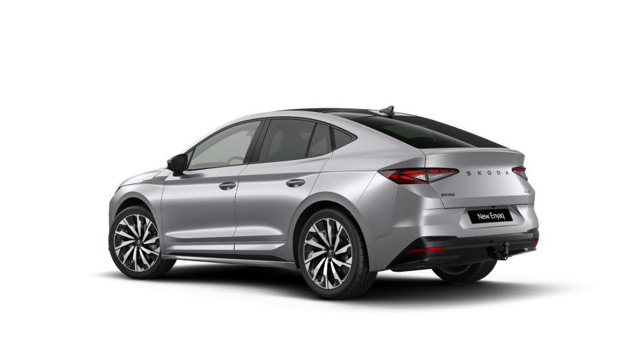 Škoda Enyaq iV, 82 kWh 210,00 kW 1° automatická, barva stříbrná