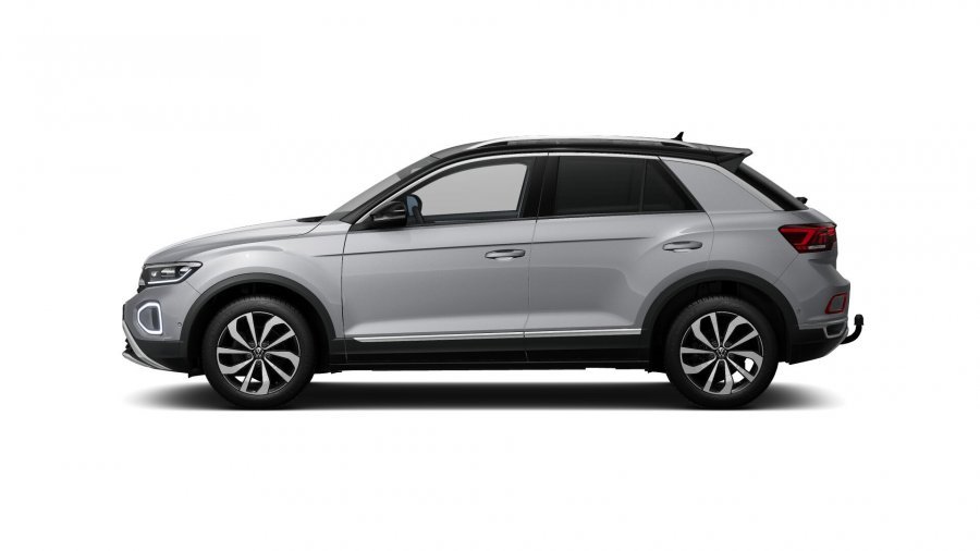 Volkswagen T-Roc, T-Roc Style 1,5 TSI 110 kW 7DSG, barva stříbrná