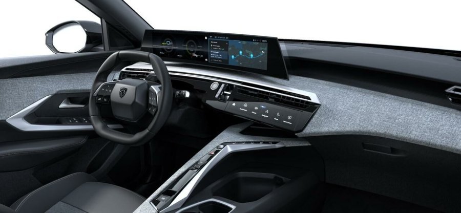 Peugeot 3008, Peugeot 3008 ALLURE HYBRID 145 e-DCS6, barva šedá