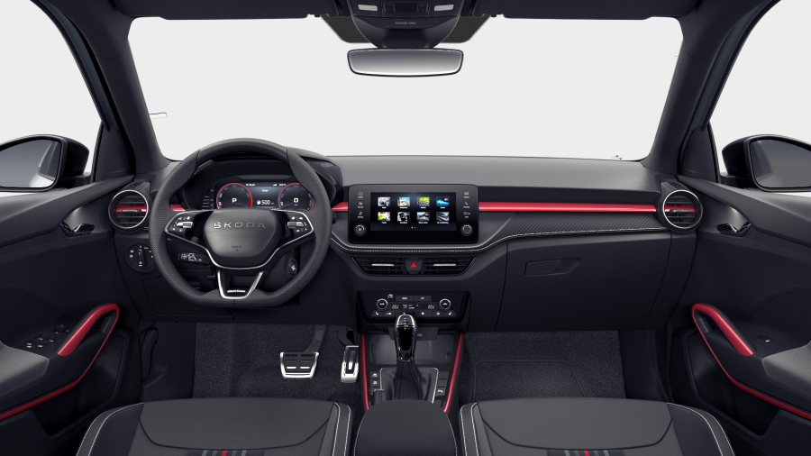 Škoda Fabia, 1,0 TSI 85 kW 7° automatická DSG, barva stříbrná