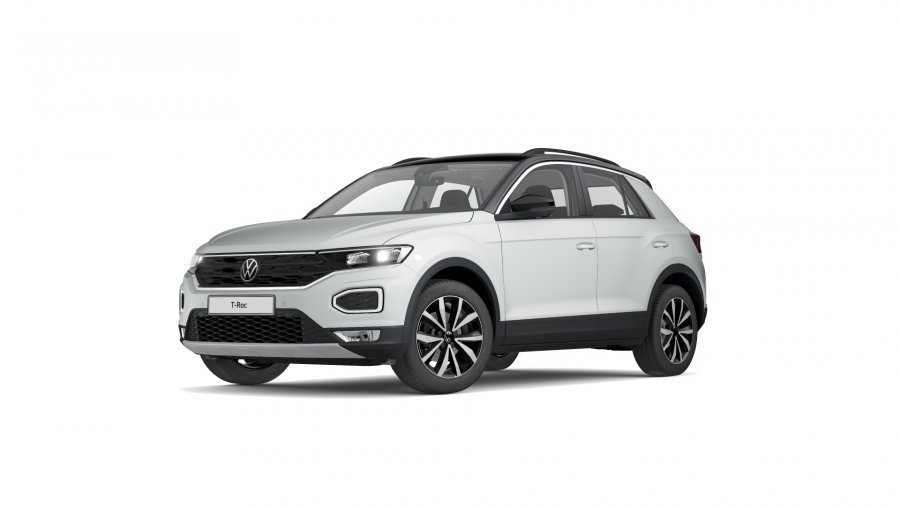 Volkswagen T-Roc, T-Roc Design 1,0 TSI 6G, barva bílá