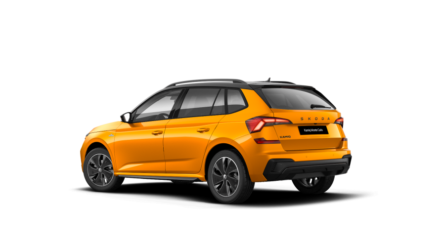 Škoda Kamiq, 1,0 TSI 85 kW 7-stup. automat., barva oranžová