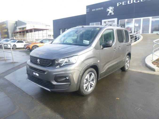 Peugeot Rifter, GT LINE 1.5 BlueHDi 130 S&S MAN6 - 5838, barva šedá