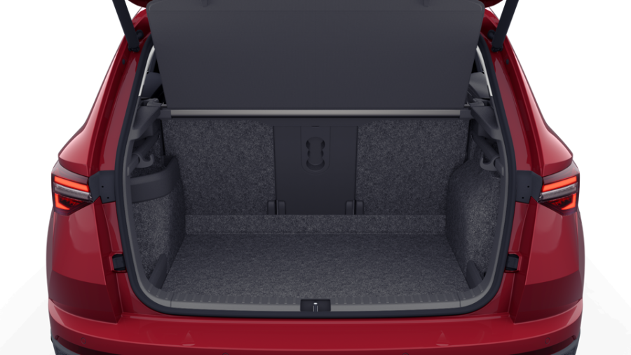 Škoda Karoq, 1,5 TSI 110 kW 7° automatická DSG, barva červená