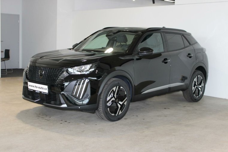 Peugeot 2008, Peugeot 2008 ALLURE Hybrid 136 e-DCS6, barva černá