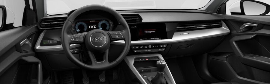 Audi A3, A3 Limuzína 35 TFSI CoD 110kW, barva bílá
