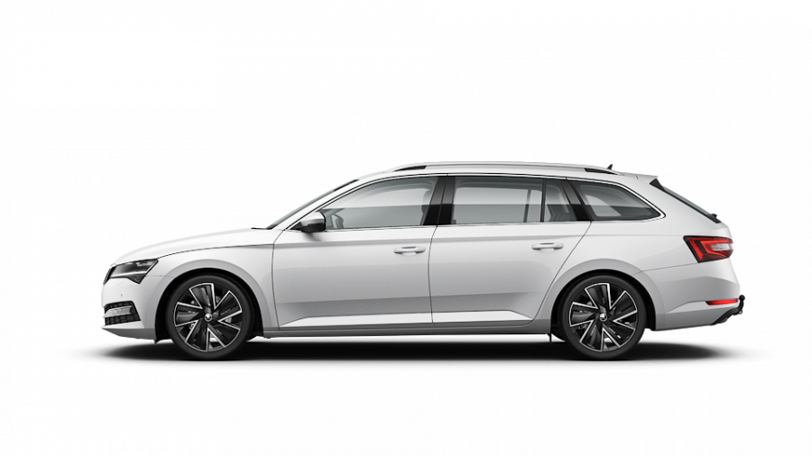 Škoda Superb, 2,0 TDI 147 kW 7-stup. automat. 4x4, barva bílá