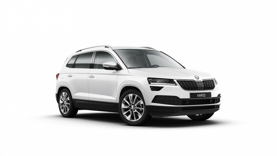 Škoda Karoq, 2,0 TDI 110 kW 7-stup. automat. 4x4, barva bílá