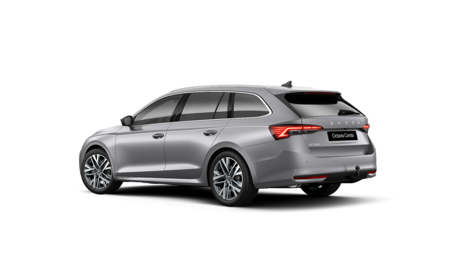 Škoda Octavia, 2,0 TDI 110 kW 7° automatická DSG, barva stříbrná