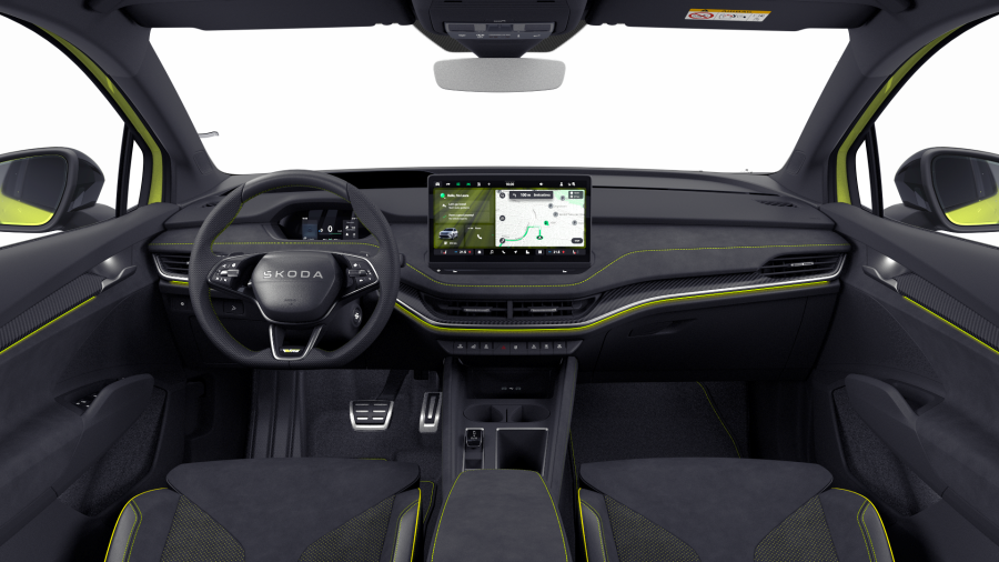Škoda Enyaq iV, 84 kWh 250,00 kW 1° automatická 4x4, barva zelená