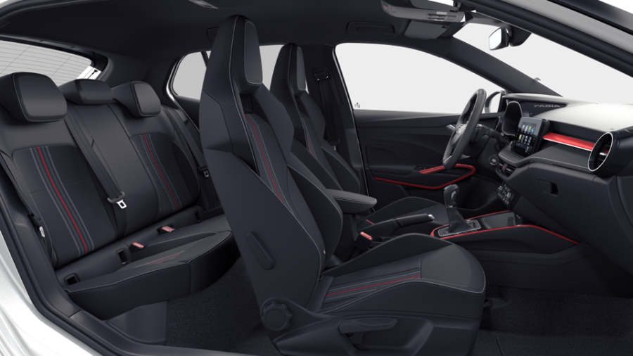 Škoda Fabia, 1,0 TSI 85 kW 7° automatická DSG, barva bílá