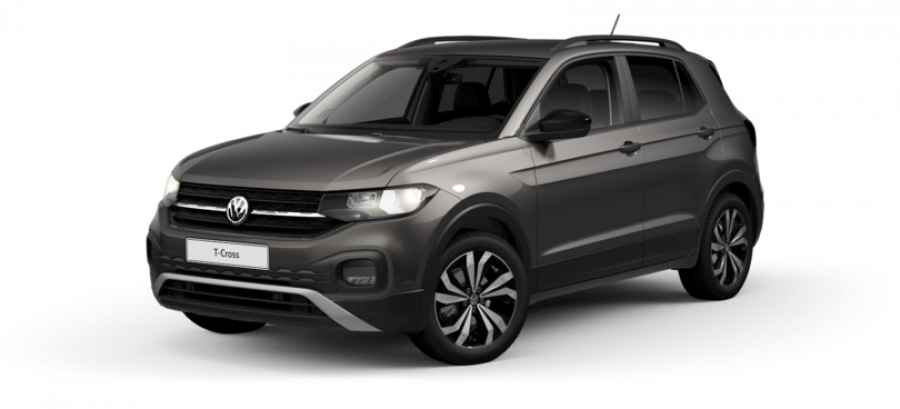 Volkswagen T-Cross, Life 1.0 TSI 70 kW 5G, barva šedá