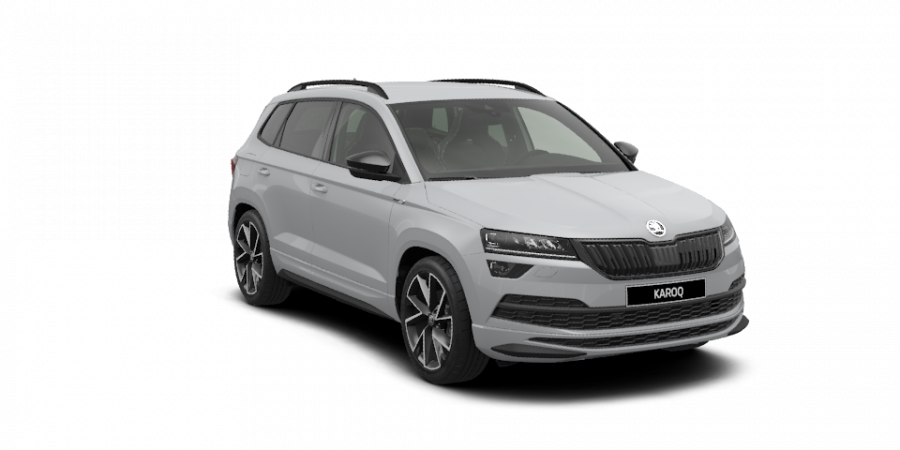 Škoda Karoq, 2,0 TSI 140 kW 7-stup. automat. 4x4, barva šedá