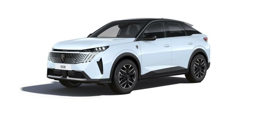 Peugeot 3008, Peugeot 3008 ALLURE HYBRID 136 e-DCS6, barva bílá