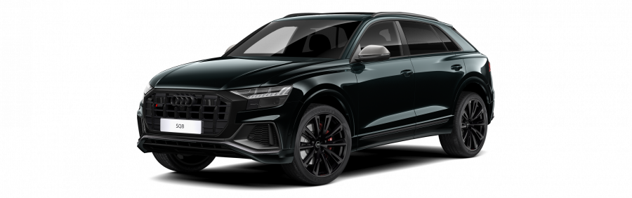 Audi Q8, SQ8 TFSI 373 kW quattro, barva černá