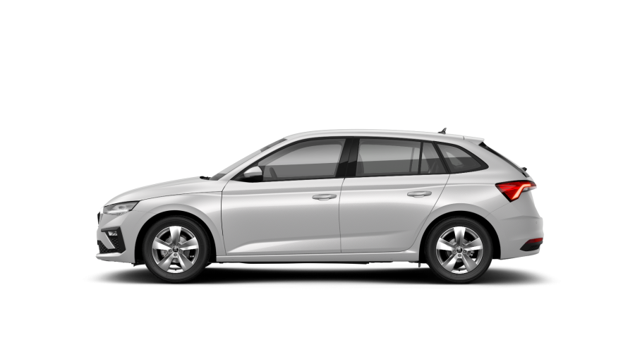 Škoda Scala, 1,0 TSI 70 kW 5° manuální, barva bílá