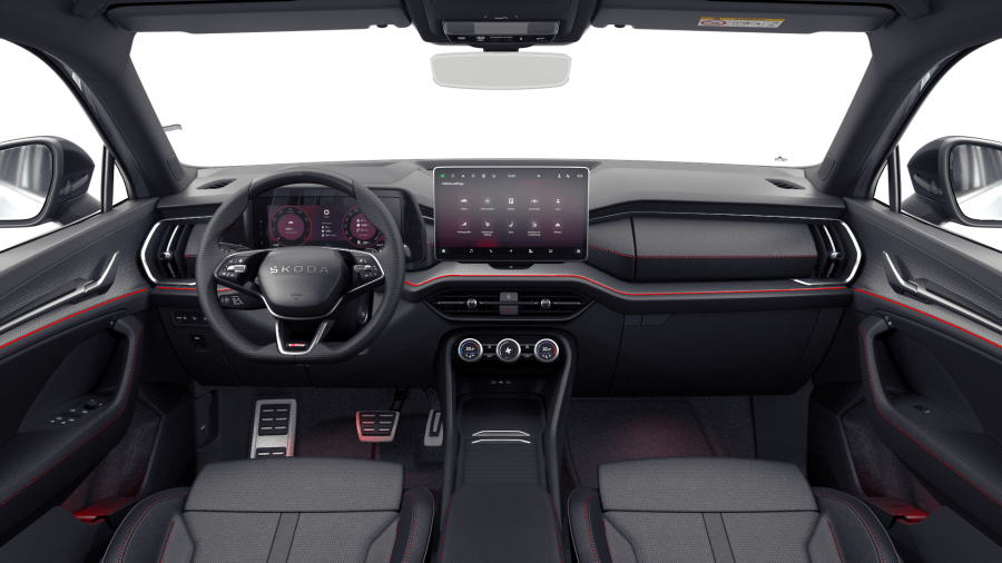 Škoda Kodiaq, 2,0 TSI 195 kW 7° automatická DSG 4x4, barva stříbrná