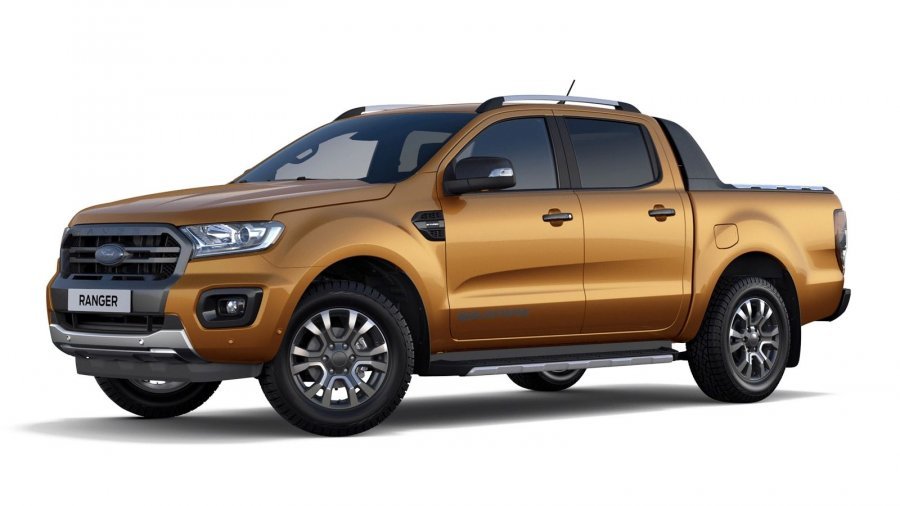 Ford Ranger, Double Cab Wildtrak, Dvojkabina, 2.0 EcoBlue Bi-Turbo 157 kW/213 k, 10st. automatická, 4WD, barva oranžová