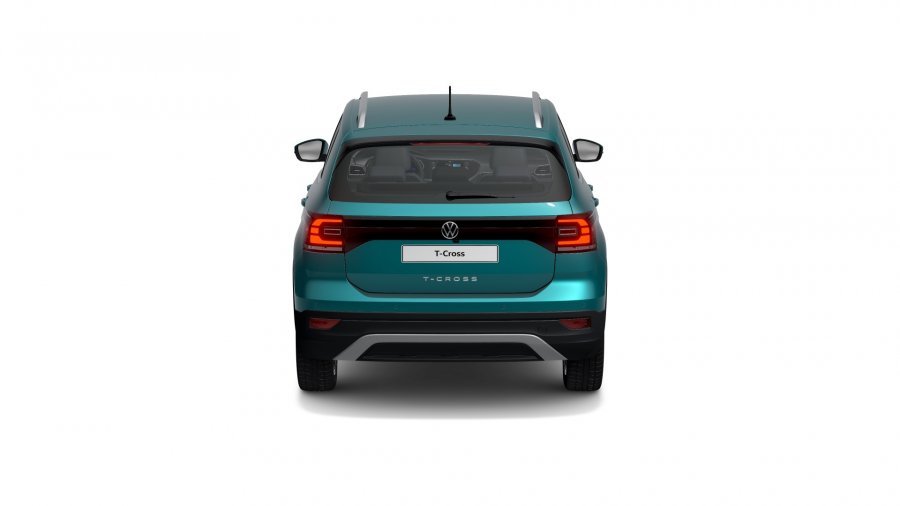 Volkswagen T-Cross, T-Cross Style 1,0 TSI 81 kW 7DSG, barva tyrkysová
