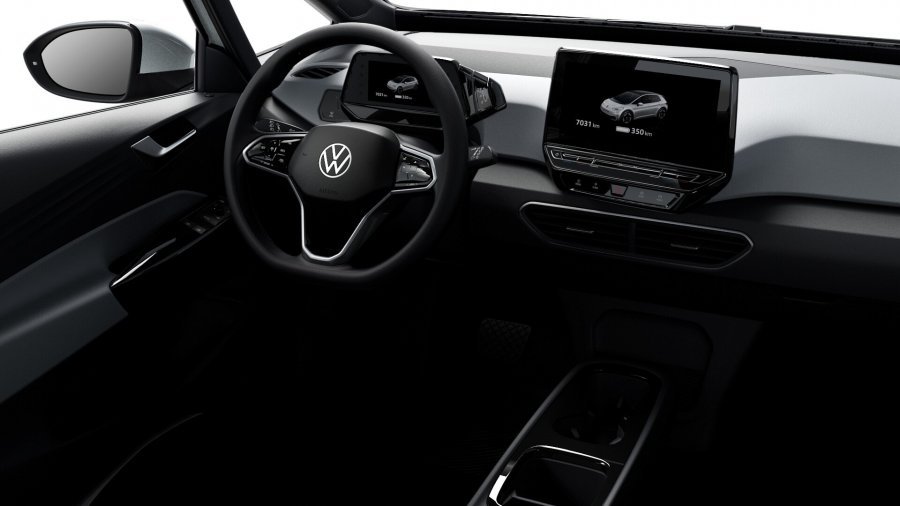 Volkswagen ID.3, ID.3 Business, výk.150 kW, kapac. 58 kWh, barva bílá