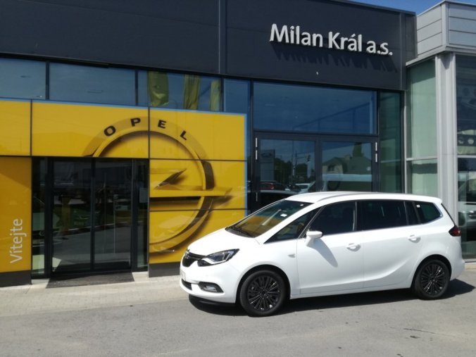 Opel Zafira, Plus 1.6 Turbo 100kW, barva bílá