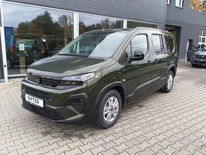 Peugeot Rifter, Peugeot Rifter LONG ALLURE HDi 130 S&S MAN6, barva zelená