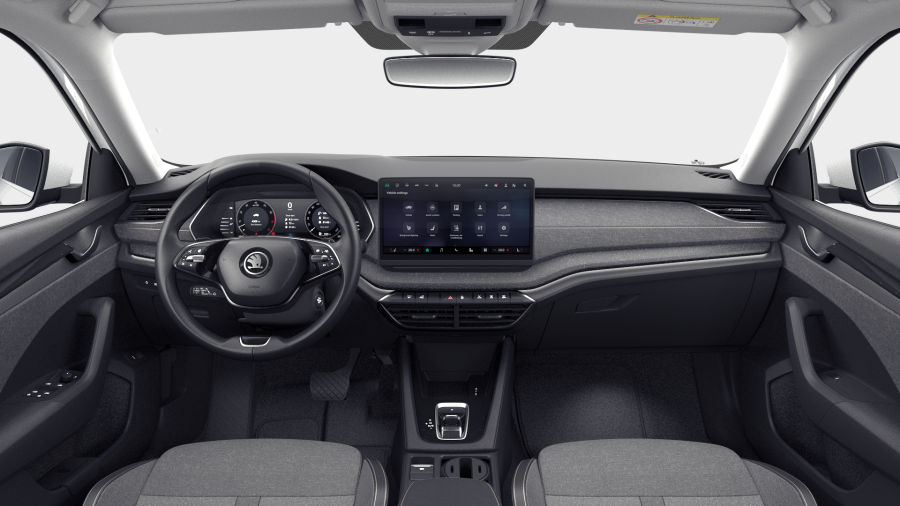 Škoda Octavia, 1,5 TSI m-HEV 110 kW 7° automatická DSG, barva bílá
