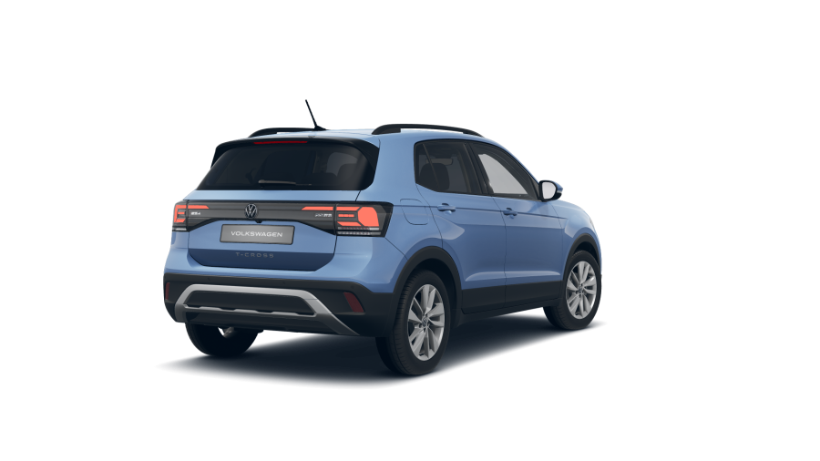 Volkswagen T-Cross, T-Cross People 1.0 TSI 70 kW 5G, barva modrá