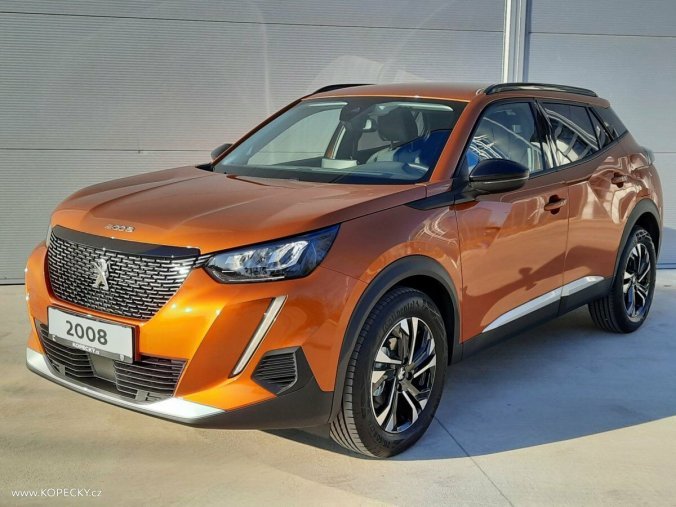 Peugeot 2008, ALLURE 1.2 PureTech 100 S&S MA, barva oranžová