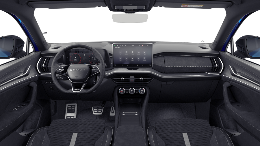 Škoda Kodiaq, 2,0 TSI 150 kW 7° automatická DSG 4x4, barva modrá