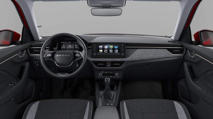 Škoda Kamiq, 1,0 TSI 85 kW 6-stup. mech., barva červená