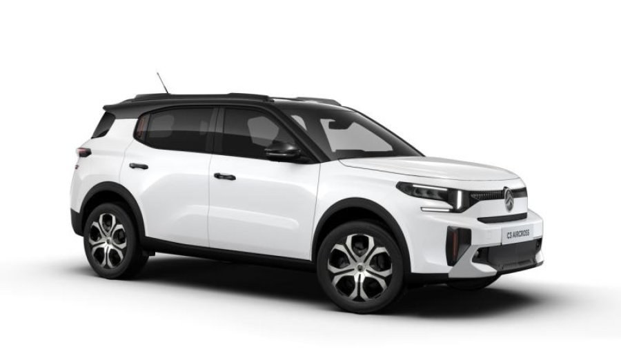 Citroën C3 Aircross, PLUS Turbo 100 MAN6, barva bílá