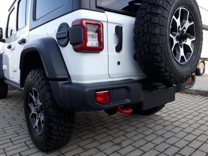 Jeep Wrangler, 2,0T 270 PS Rubicon Unlimited, barva bílá