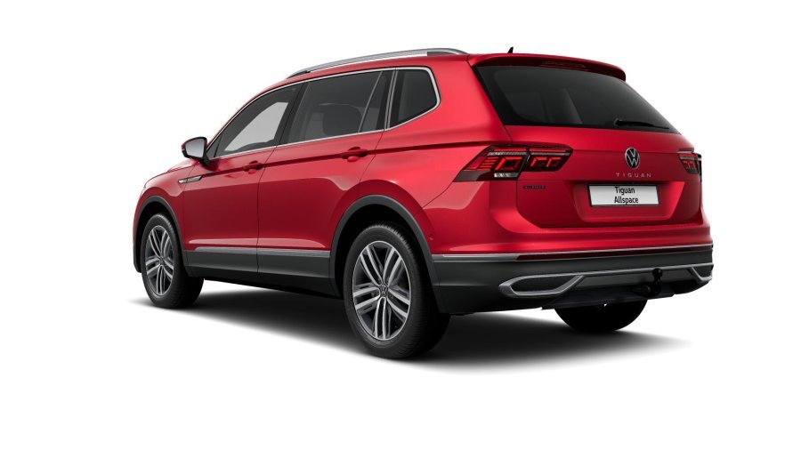 Volkswagen Tiguan Allspace, Allspace Elegance 1,5 TSI 110 kW 7DSG, barva červená