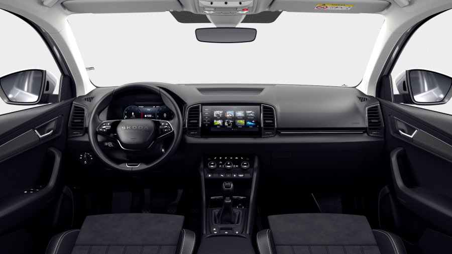 Škoda Karoq, 1,5 TSI 110 kW 6° manuální, barva stříbrná