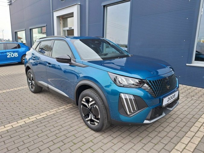 Peugeot 2008, Peugeot 2008 ALLURE PureTech 130  EAT8, barva modrá