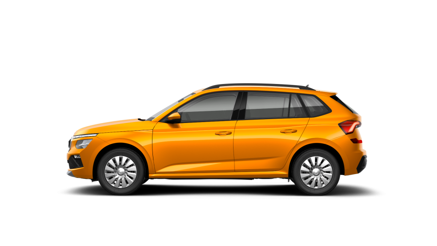 Škoda Kamiq, 1,0 TSI 85 KW 6-stup. mech., barva oranžová