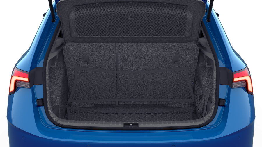 Škoda Scala, 1,0 TSI 85 kW 6° manuální, barva modrá